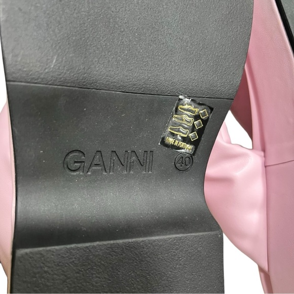 GANNI Women platform thong sandals sz 40 NWOT - Picture 10 of 10